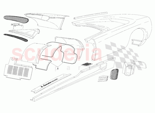 Part Diagram for Lamborghini 009455518