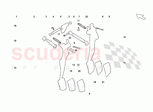 Part Diagram for Lamborghini N124361