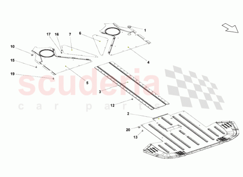 Part Diagram for Lamborghini 400863439B
