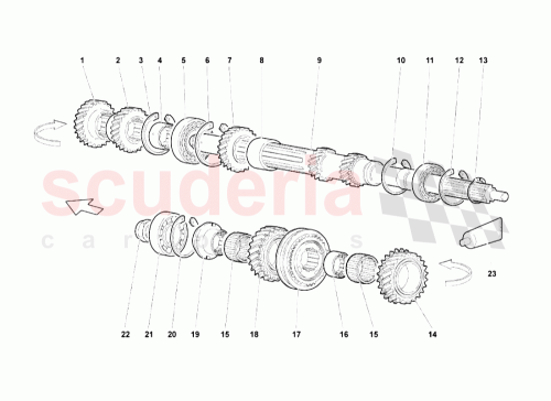 Part Diagram for Lamborghini N123761