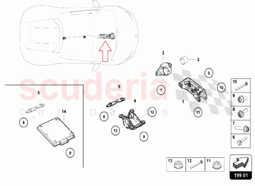 Part Diagram for Lamborghini N0150816