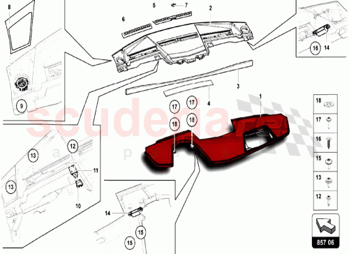Part Diagram for Lamborghini 470035491E