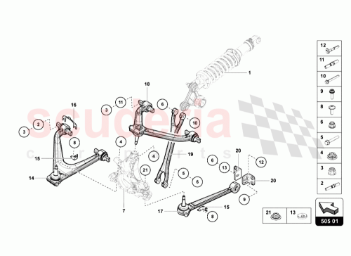 Part Diagram for Lamborghini 470971005