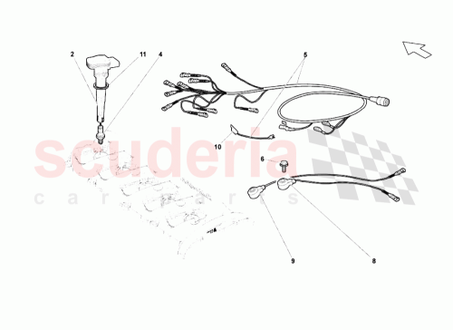 Part Diagram for Lamborghini 0011015742