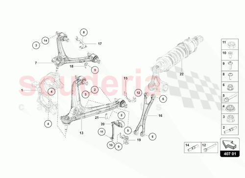 Part Diagram for Lamborghini 470941288E