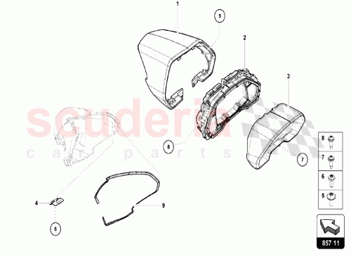 Part Diagram for Lamborghini 472858278B