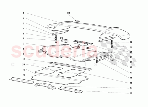 Part Diagram for Lamborghini 004132636