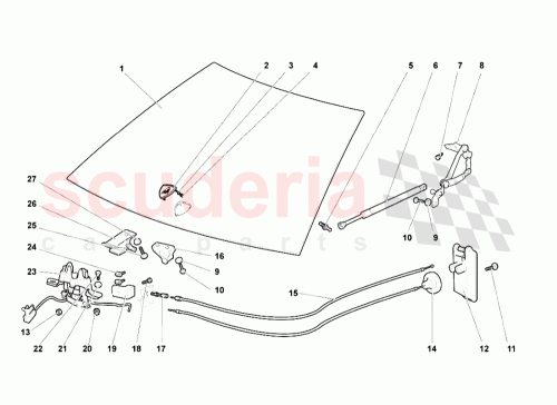Part Diagram for Lamborghini 008740685