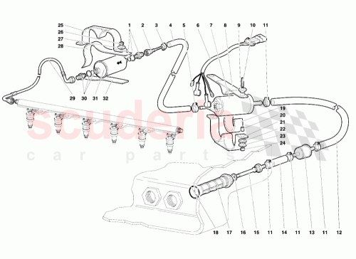 Part Diagram for Lamborghini 006227630