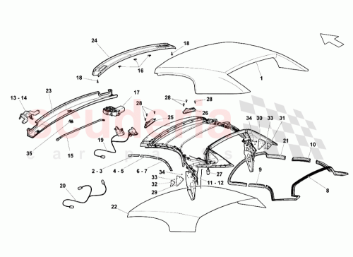 Part Diagram for Lamborghini 407871021008