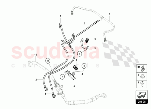 Part Diagram for Lamborghini 470201229D