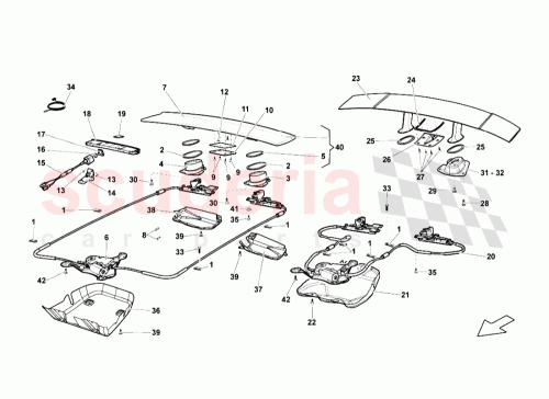 Part Diagram for Lamborghini 400862603C