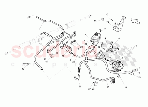 Part Diagram for Lamborghini 400422360