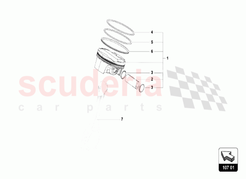 Part Diagram for Lamborghini 07M107311F
