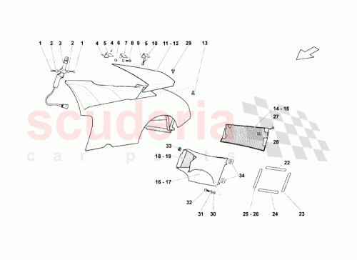 Part Diagram for Lamborghini N10073601