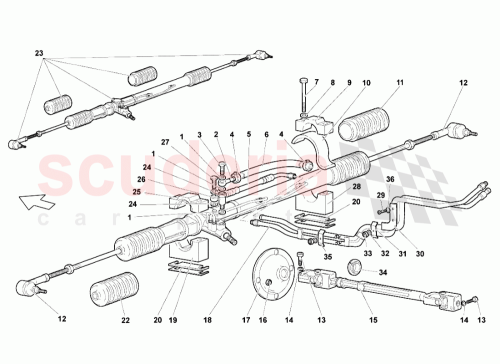 Part Diagram for Lamborghini N0115124
