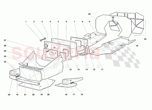 Part Diagram for Lamborghini 009409247