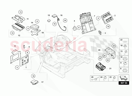 Part Diagram for Lamborghini N10543501