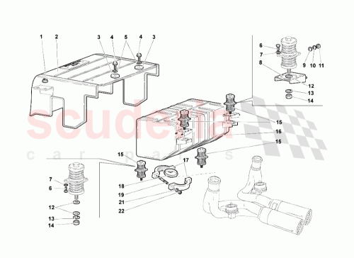 Part Diagram for Lamborghini N91115501
