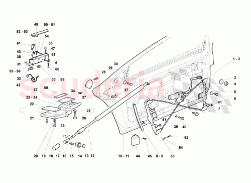 Part Diagram for Lamborghini WHT003370