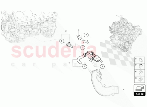 Part Diagram for Lamborghini 0P2103220