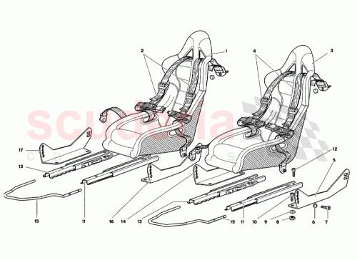 Part Diagram for Lamborghini 009435200