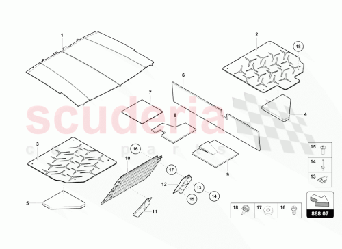 Part Diagram for Lamborghini 470863959A
