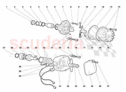 Part Diagram for Lamborghini 001629805