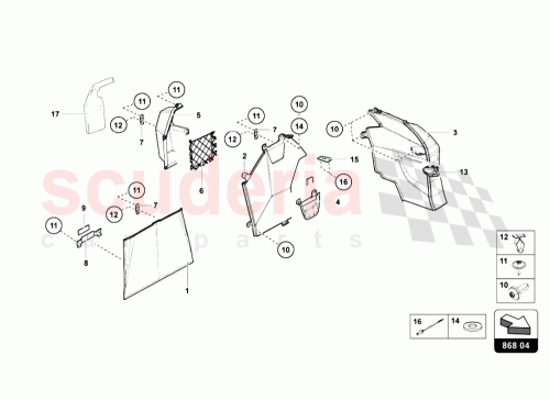 Part Diagram for Lamborghini 470868517