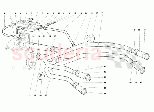 Part Diagram for Lamborghini 001735264