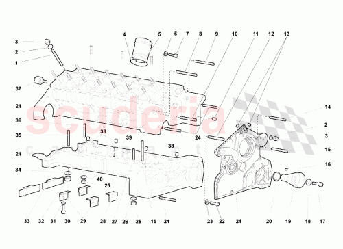 Part Diagram for Lamborghini WHT003098