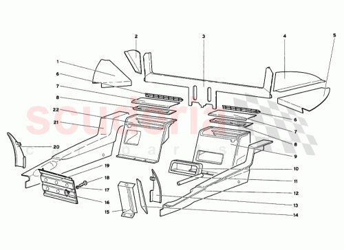 Part Diagram for Lamborghini 0078008790