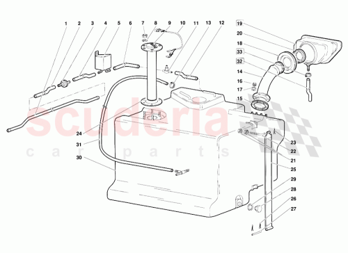 Part Diagram for Lamborghini 006231344
