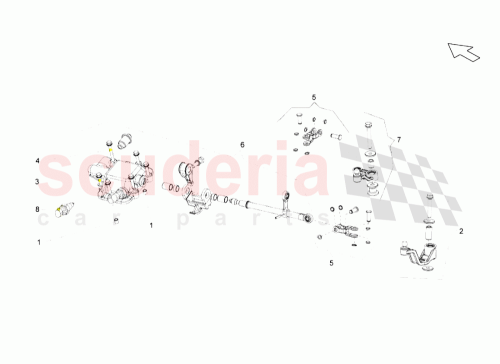 Part Diagram for Lamborghini 01E941521A