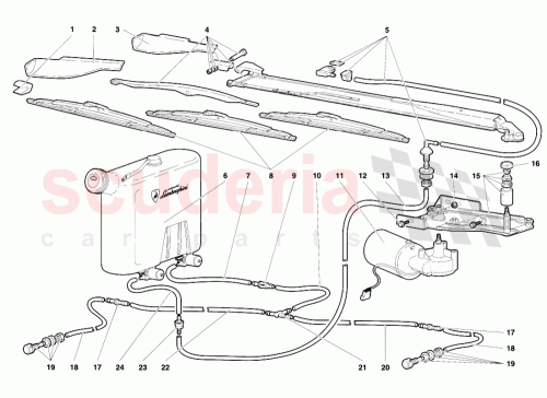 Part Diagram for Lamborghini 009420112