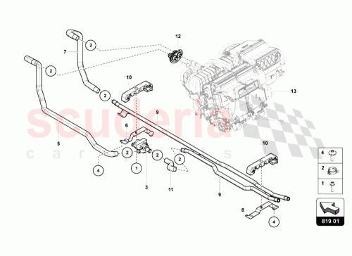 Part Diagram for Lamborghini 470819372A