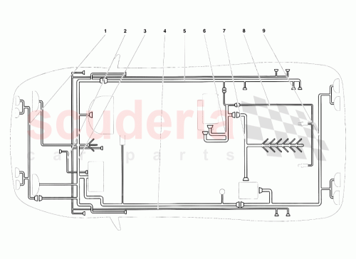 Part Diagram for Lamborghini 006131363