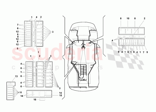 Part Diagram for Lamborghini N01713111