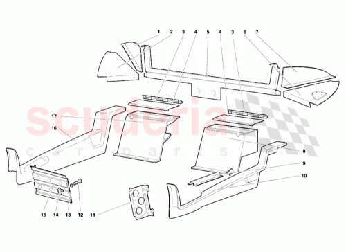 Part Diagram for Lamborghini 009458369