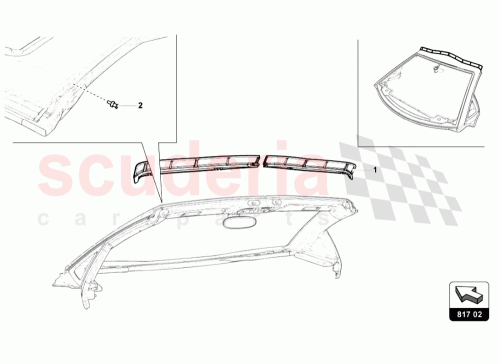 Part Diagram for Lamborghini 475817663B