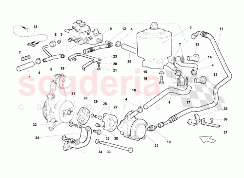 Part Diagram for Lamborghini 400251189D