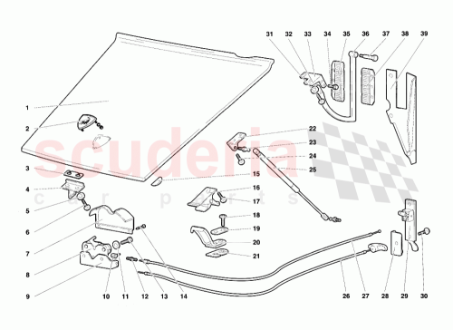 Part Diagram for Lamborghini 008700665