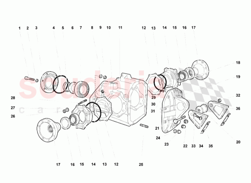 Part Diagram for Lamborghini 0B9501144