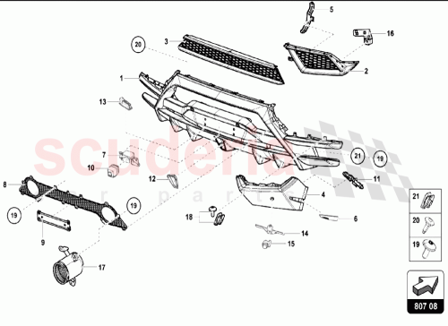 Part Diagram for Lamborghini 420807739