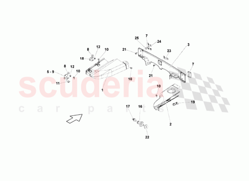 Part Diagram for Lamborghini 07L103723S
