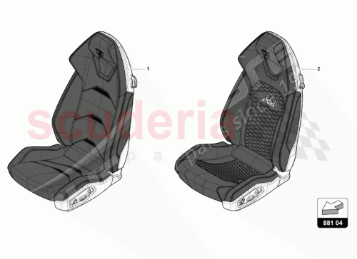 Part Diagram for Lamborghini 4T0881012AQ