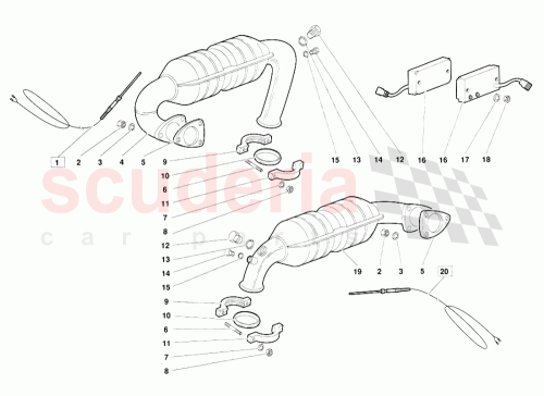 Part Diagram for Lamborghini 001625281