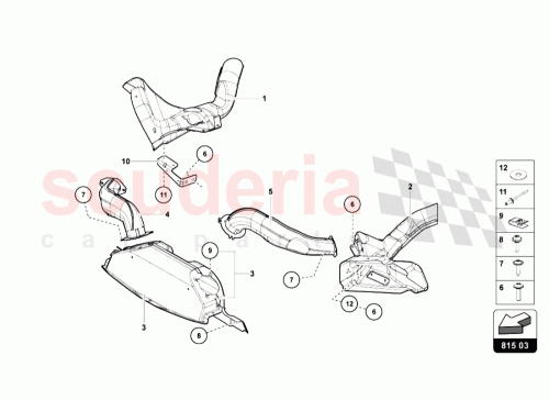 Part Diagram for Lamborghini 470805342D