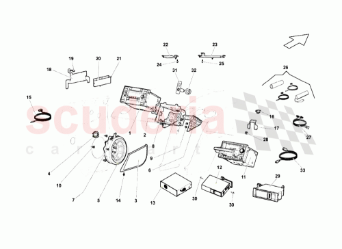 Part Diagram for Lamborghini 400035311D