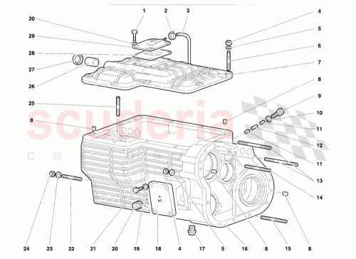 Part Diagram for Lamborghini 008850806